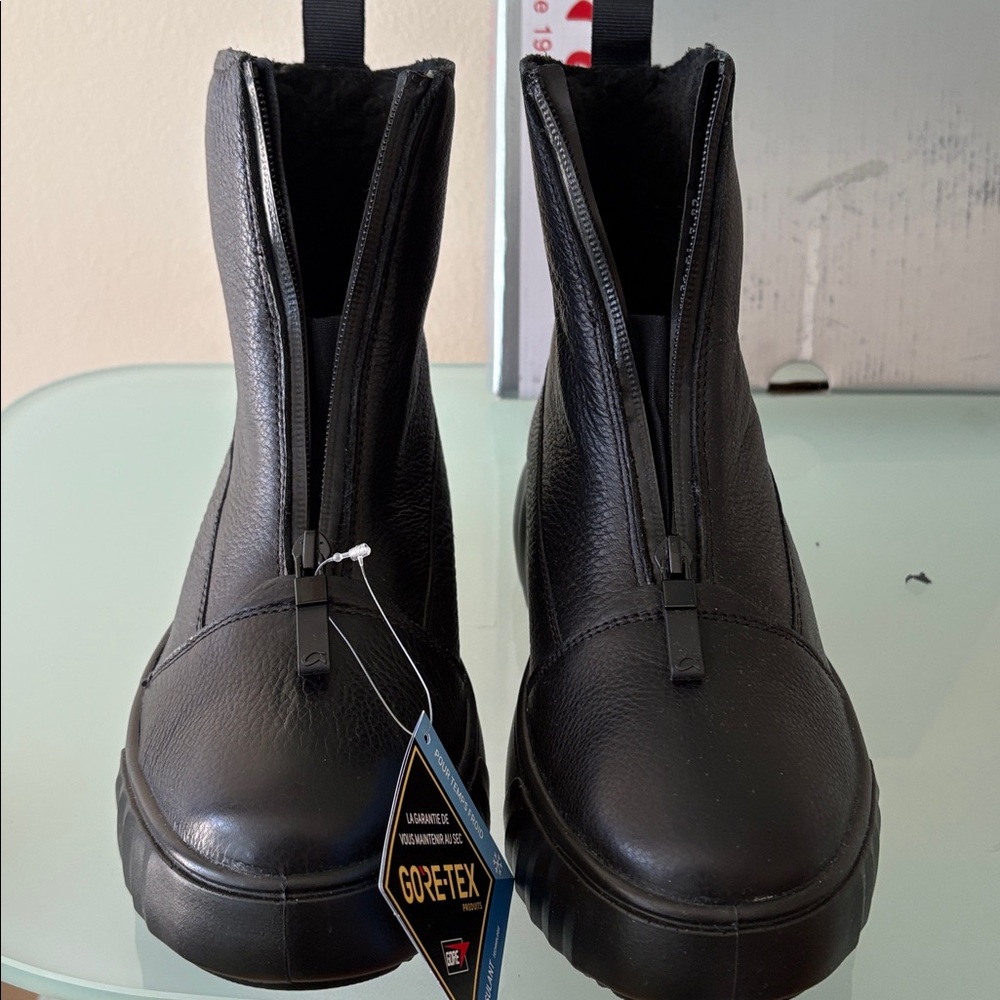 NIB ARA waterproof GORE-TEX Ankle Boots w/synth fur inside 7 UK/9.5/39.5 Germany - Picture 9 of 12